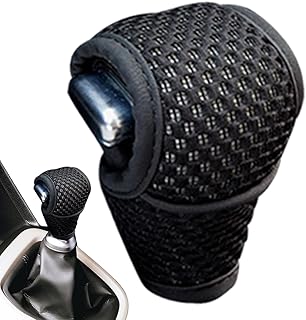 Couvercle de boîte de vitesses, combinaison de voiture antidérapante – Housse de transmission respirante, housse de levier de vitesses automatique à la mode, pour voiture couvre-frein à main