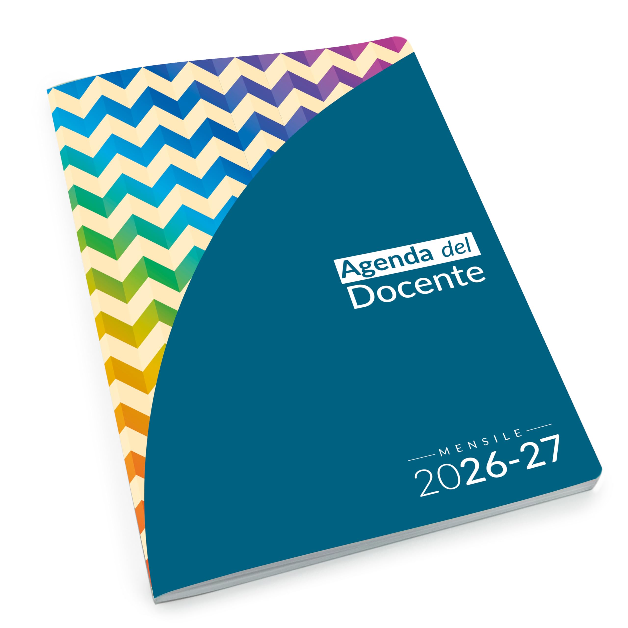 Agenda del Docente 2026/2027 MENSILE Compatta e Funzionale Ideale per una Pianificazione Efficiente delle Lezioni e la Gestione delle Classi fino a 10 Registri Indispensabile per gli Insegnanti
