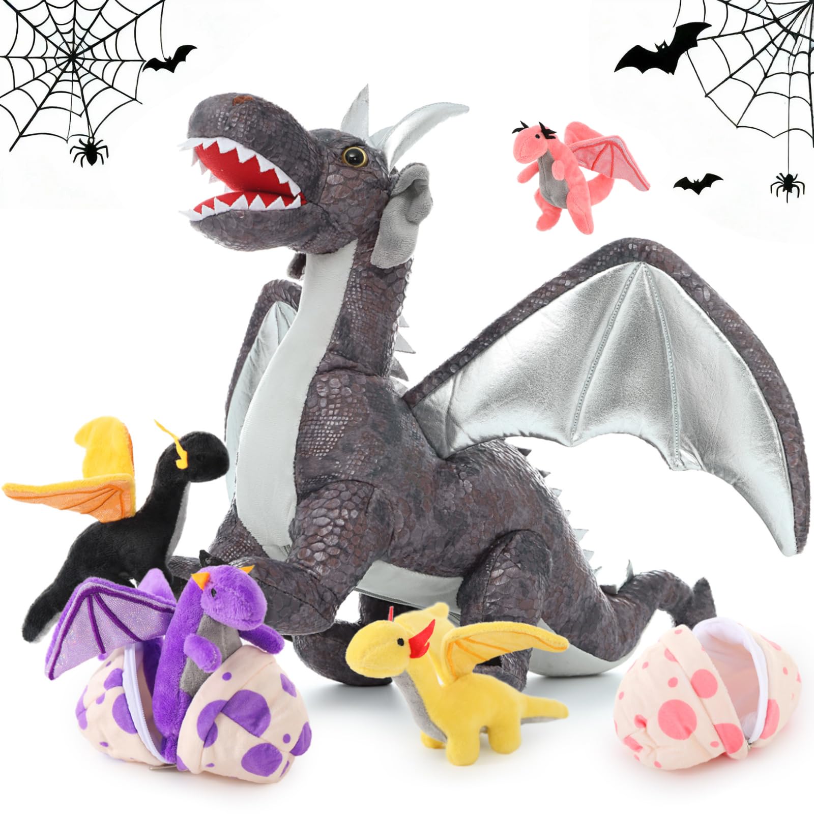 Amazon.co.jp: MaoGoLan ドラゴンぬいぐるみ7点セット 子供用 22