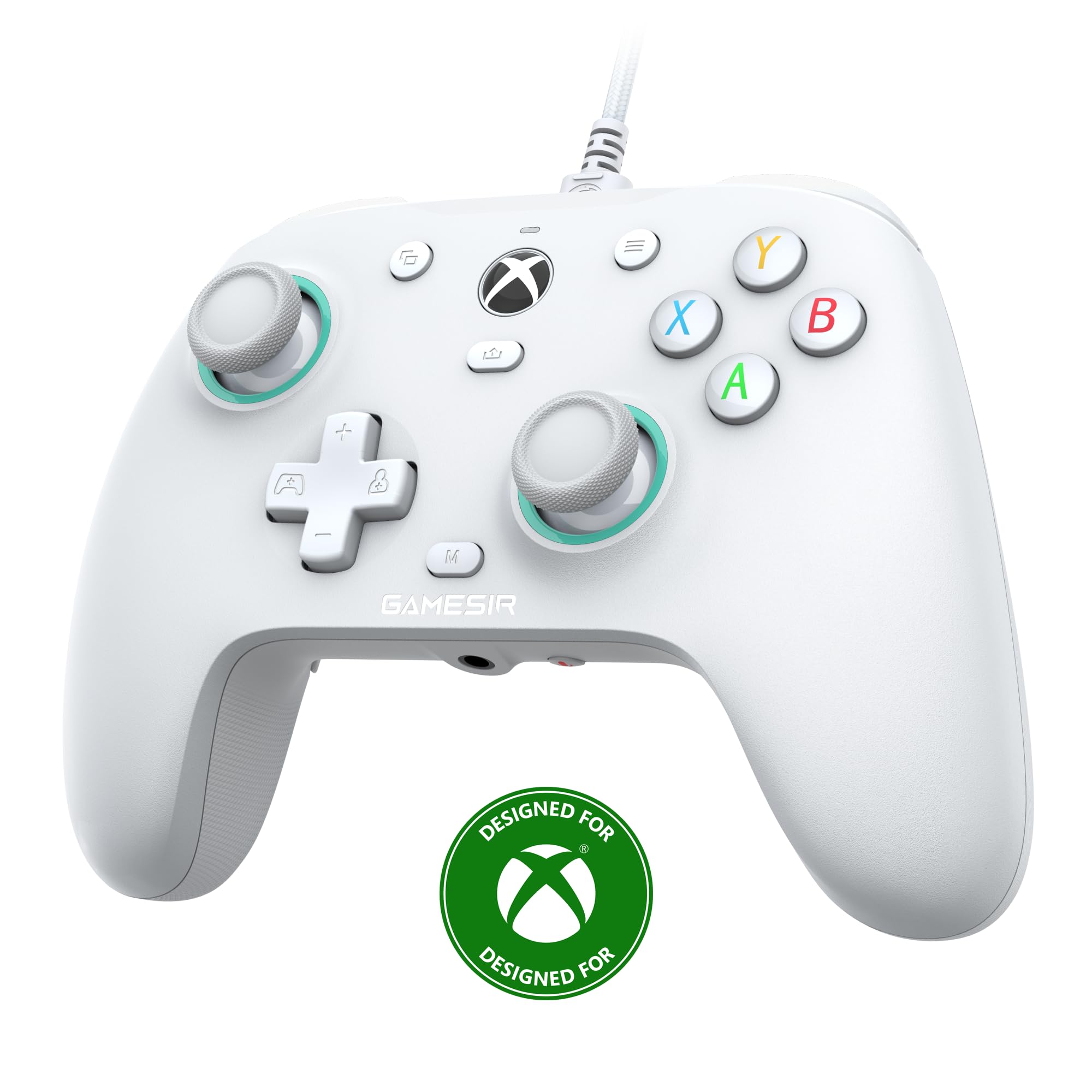 GameSir G7 SE Manette Xbox One sous licence officielle avec bâtons à effet Hall pour Windows 10/11, Xbox One, Xbox Series X/S, manette de jeu PC avec port pour écouteurs 3,5 mm