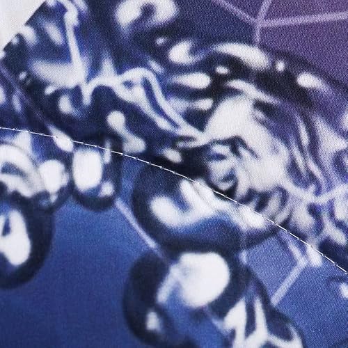 Miniatura 8 de Roscloud Juego de edredón de dinosaurio para niños, tamaño Queen, juego de cama de dinosaurio para niños, 3 piezas 3D T-Rex Triceratops Tanystroheus