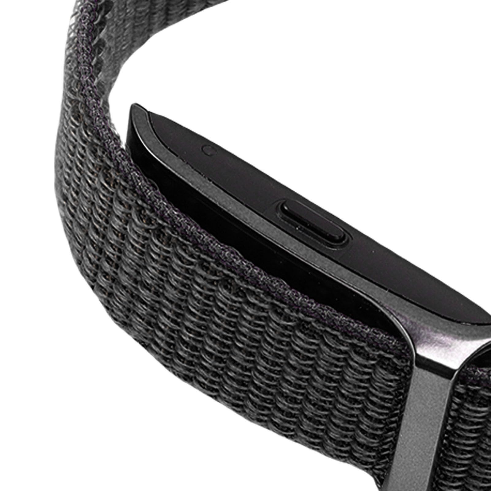 POENVFPO Pulsera Inteligente, Rastreador de Ejercicios con Contador de Pasos, Monitor de Frecuencia Cardíaca, Rastreador de Sueño, Resistente Al Agua hasta 10 M, Batería de Larga Duración (Black)