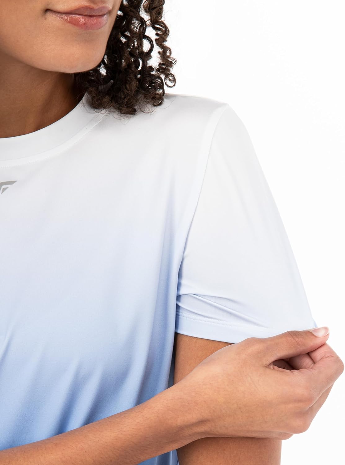 Franklin Sports Women's Active Performance Pickleball Top - Short Sleeve T-Shirt - Running, Yoga, Gym + Lifestyle Tee
