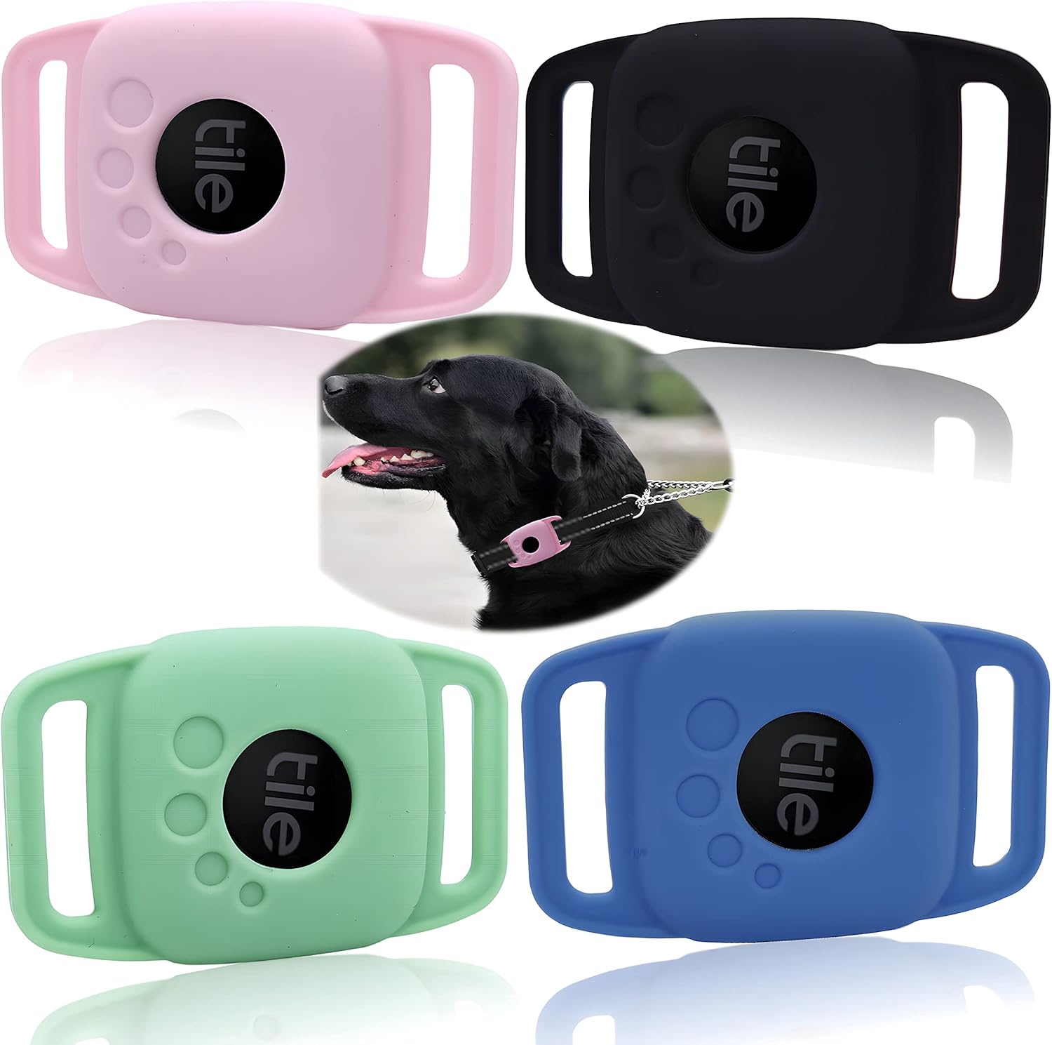 Silicone Case for Tile Mate 2022 for Dog, Protective Cover Sleeve for