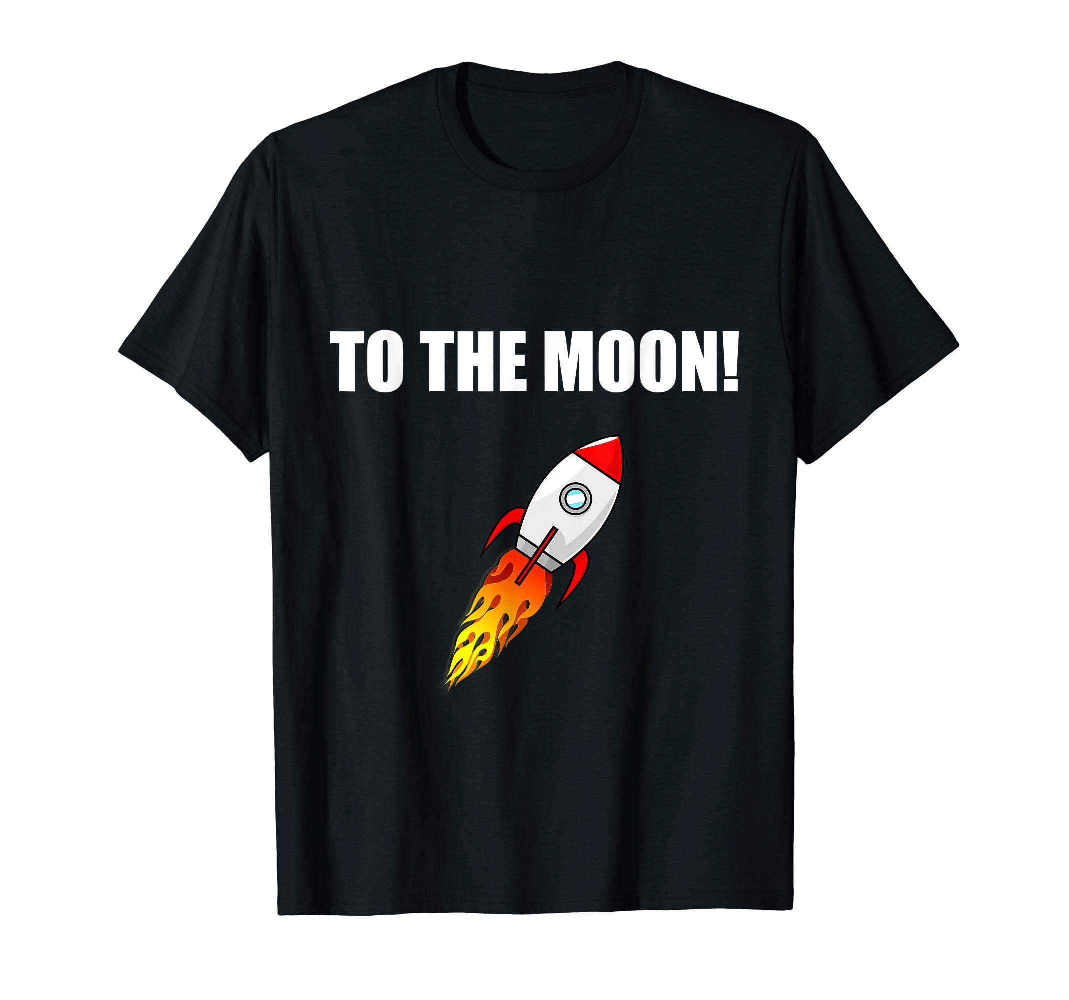 To The Moon! $GME $AMC $NOK Stocks T-ShirtOEKO-TEX STANDARD 100