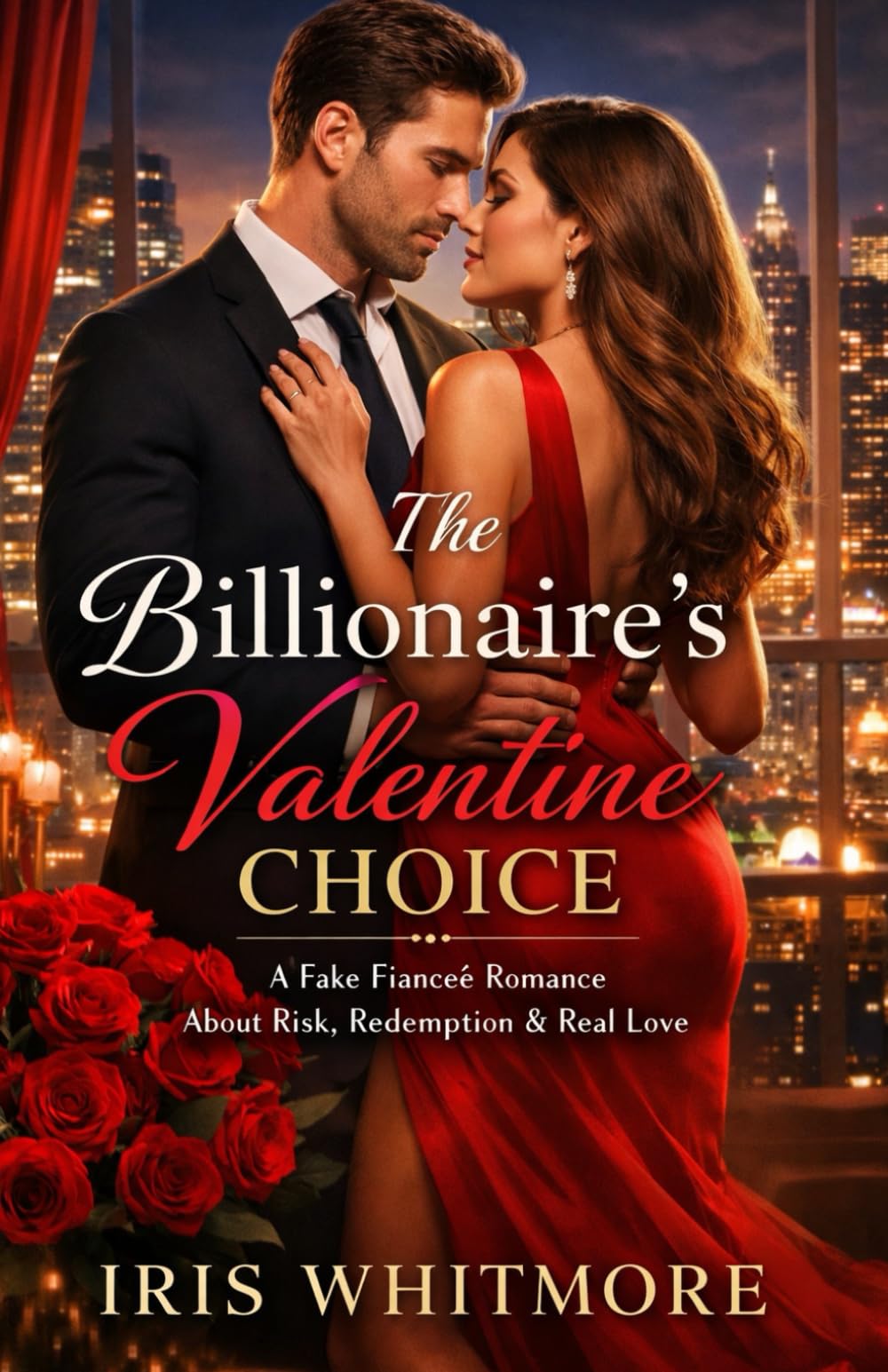 The Billionaire’s Valentine Choice : A Fake Fiancée Romance About Risk, Redemption & Real Love: emotional healing romance novel, modern fairytale romance book, forced proximity billionaire romance