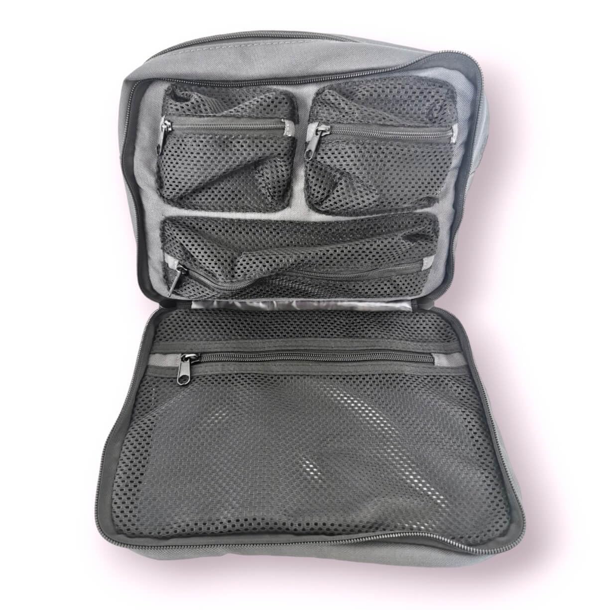 Waschtasche Felix | Feuerwehr – großer Kulturbeutel/Toiletry Bag zum Aufhängen, aus Feuerwehrkleidung oder Schlauch, Verschiedene Designs (Schlauch Gelb)