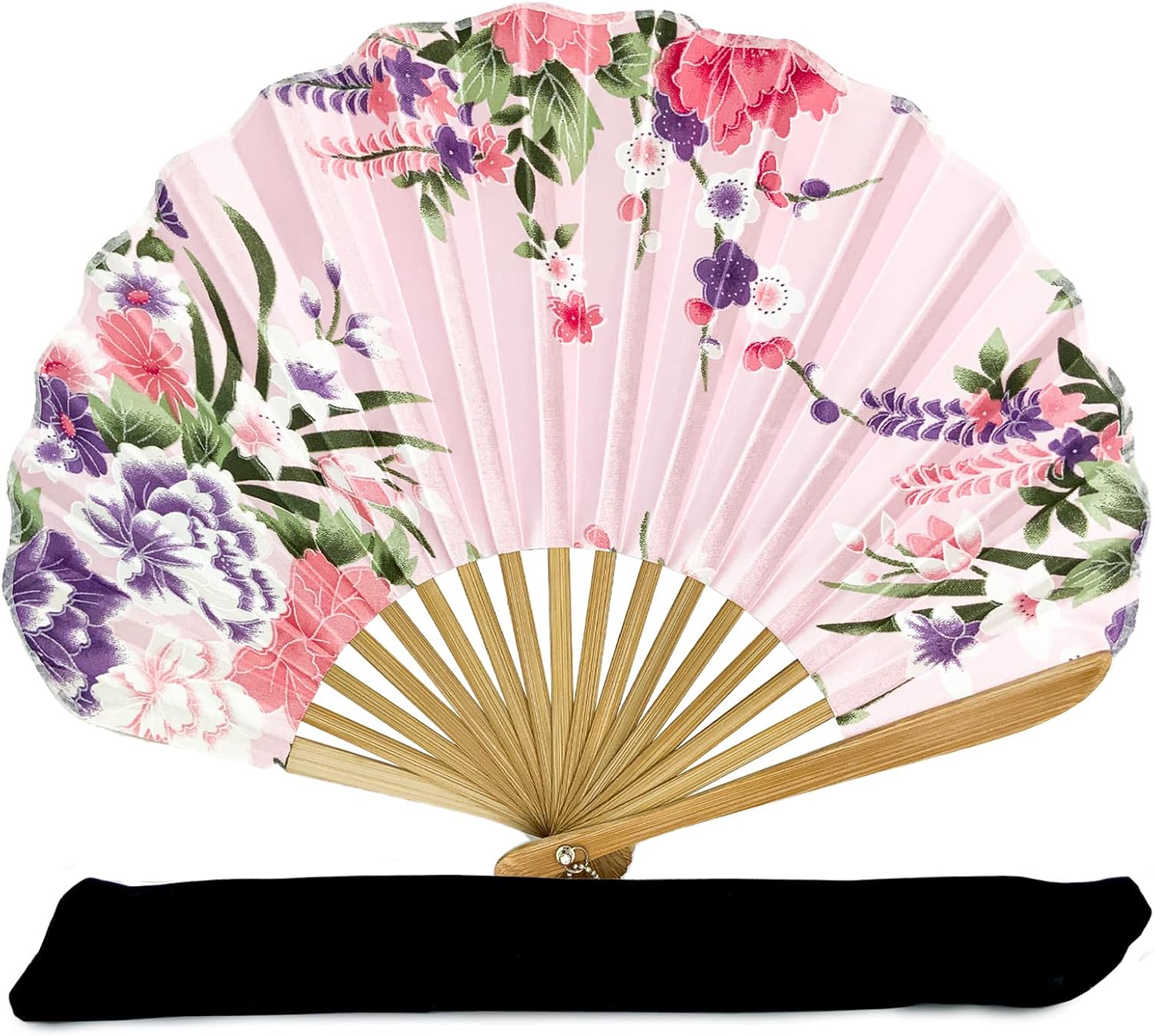 Ascot Style Elegant Silk Fans (AS09)