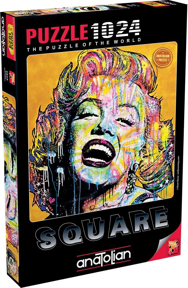 Anatolian Marilyn Jigsaw Puzzle (1024 Piece) (ANA1015), Brown/A