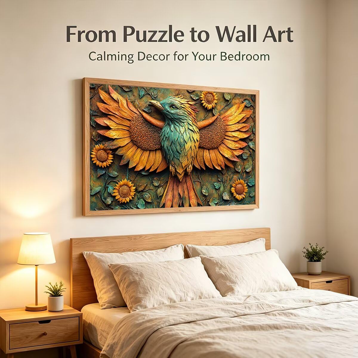 Puzzle 1000 Pezzi, Puzzle Uccello, Legno Pezzi, Regalo Donna Uomo -10837