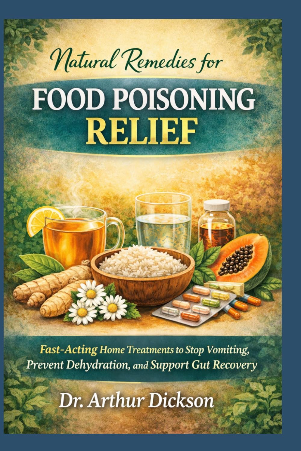NATURAL REMEDIES FOR FOOD POISONING RELIEF: Fast-Acting Home Treatments to Stop Vomiting, Prevent Dehydration, and Support Gut Recovery