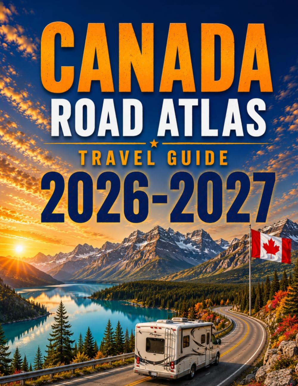 CANADA ROAD ATLAS TRAVEL GUIDE 2026–2027: Detailed Maps, Scenic Drives, National Parks, RV Routes, Campgrounds, Historic Towns & Essential Trip Planning