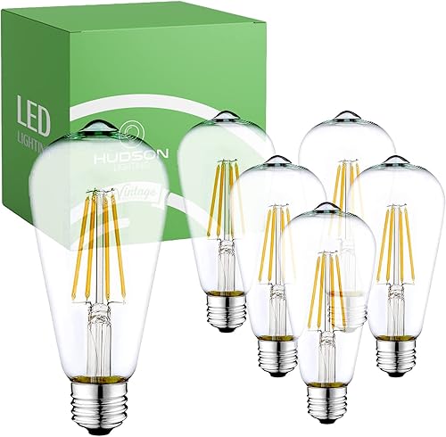 Miniatura 13 de HUDSON BULB CO. Bombillas Edison incandescentes vintage de 60 W