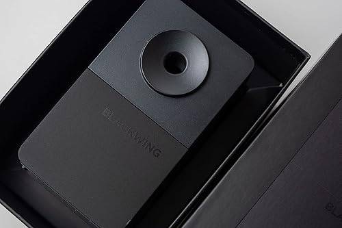 Miniatura 5 de Blackwing Sacapuntas de escritorio, esfera de afilado ajustable, diseño de manivela, cajón de metal