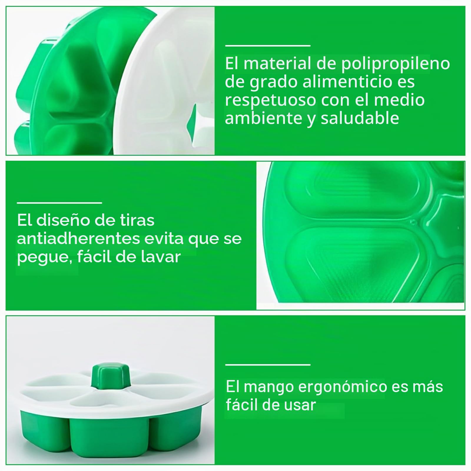 Nizirioo Set de sushi triangular Onigiri Maker Antiadherente Onigiri Forma Sushi Herramientas con Pincel de Aceite 6 en 1 DIY Sushi Maker Forma para Hogar, Restaurante Camping Japonés Bolas de Arroz