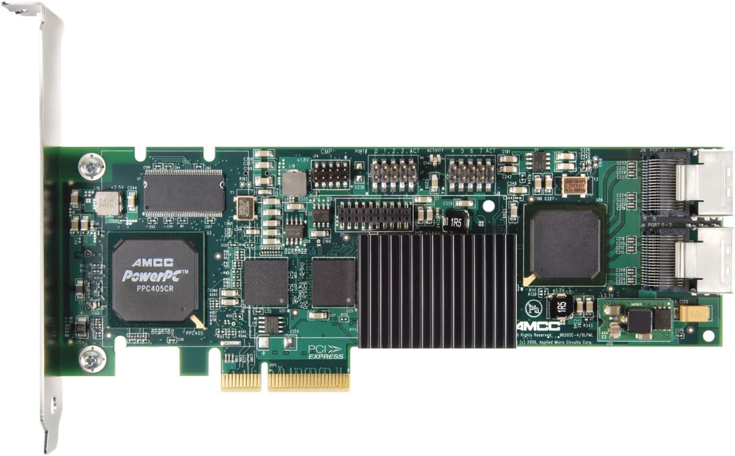 3Ware 9650SE-8LPML SATA2 Hardware RAID Controller Kit - 9650SE-8LPML-KIT