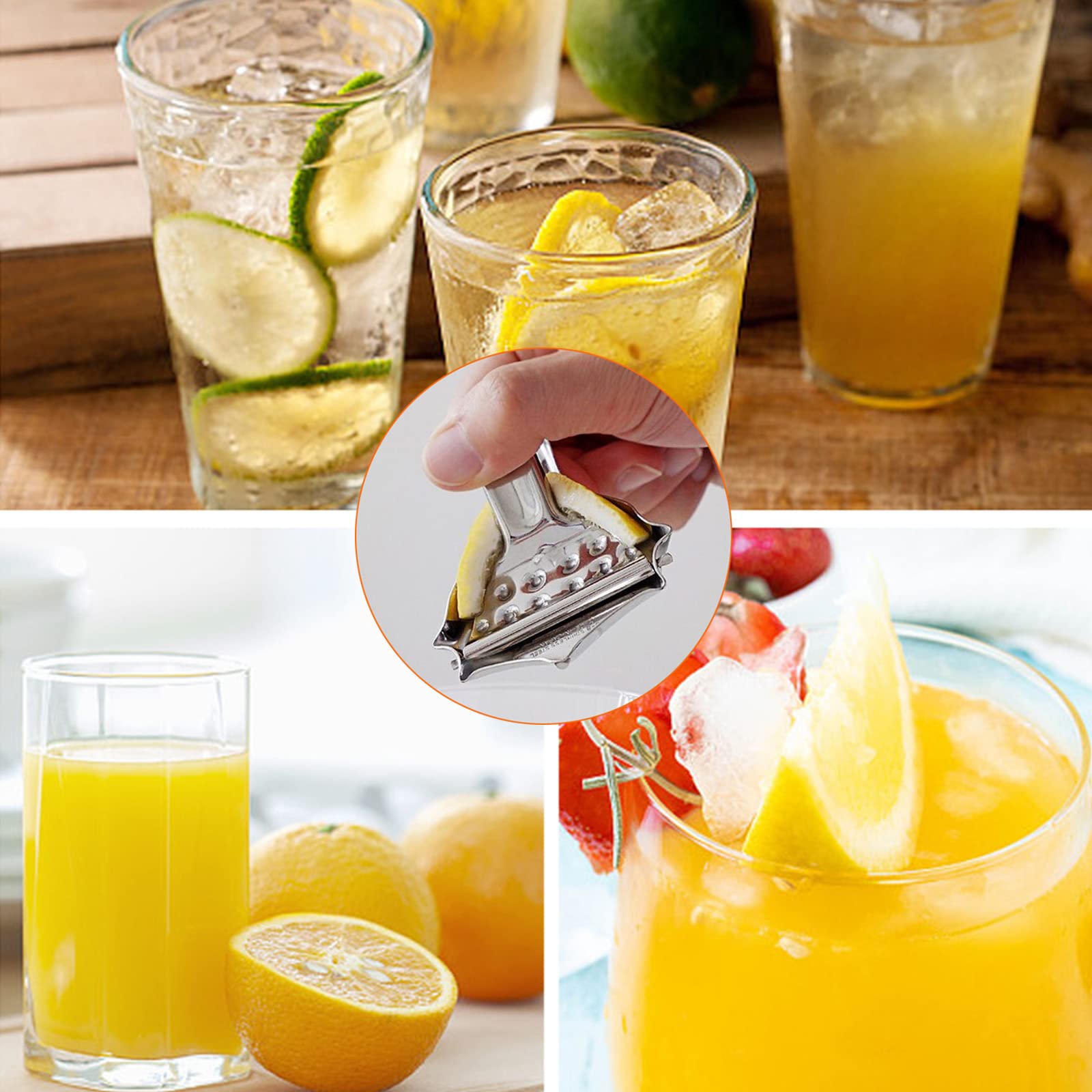 Commerciële Fruitpers Handmatige Citruspers - Zware Handpers Voor Sinaasappels, Citroenen, Granaatappels - Commercieel Keukengereedschap Handmatige Juice Squeezer