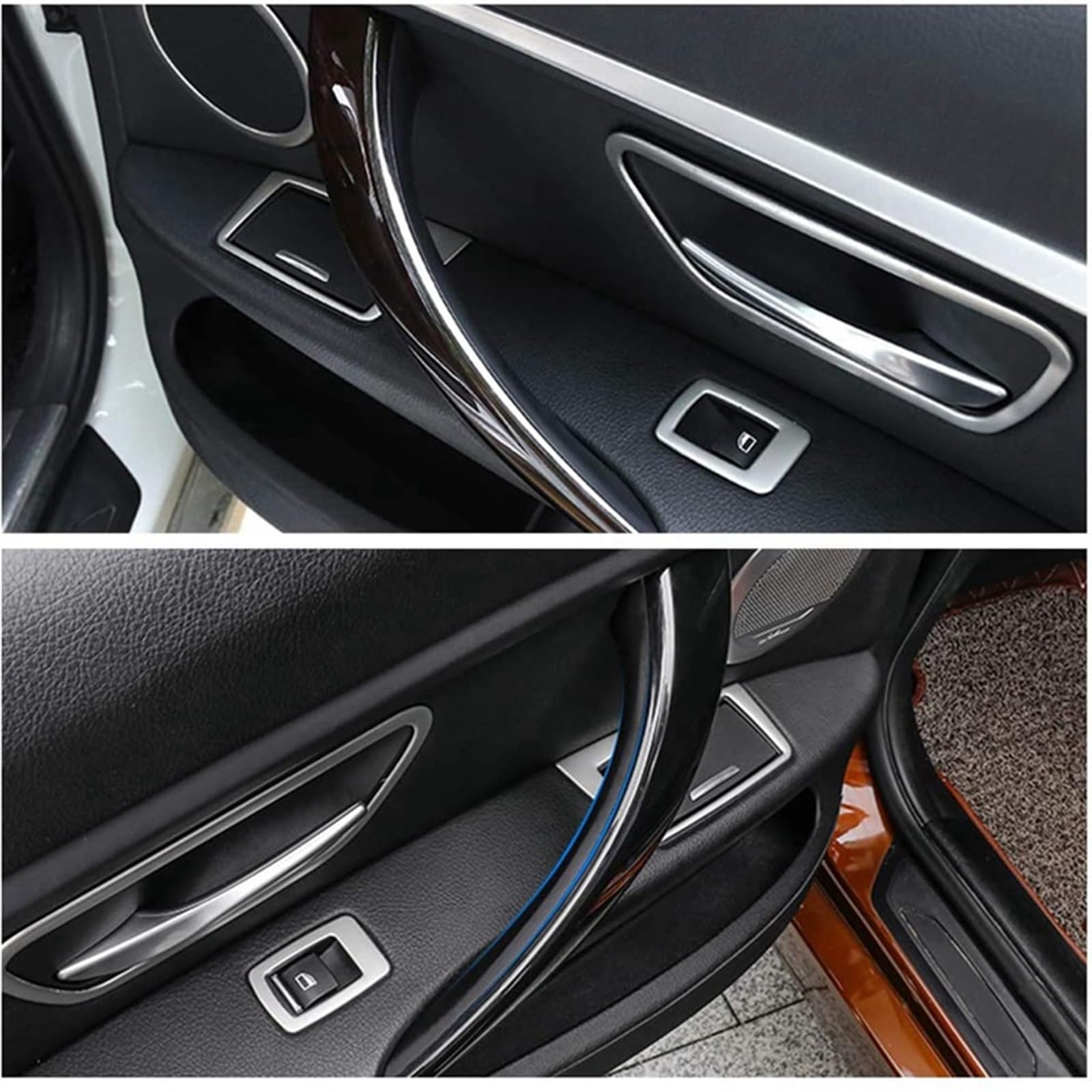 4 Pezzi Maniglia Per Portiera Interna Auto 51417279311 Adatta Per F30 F32 F34 F82 Guida A Sinistra~p138358680