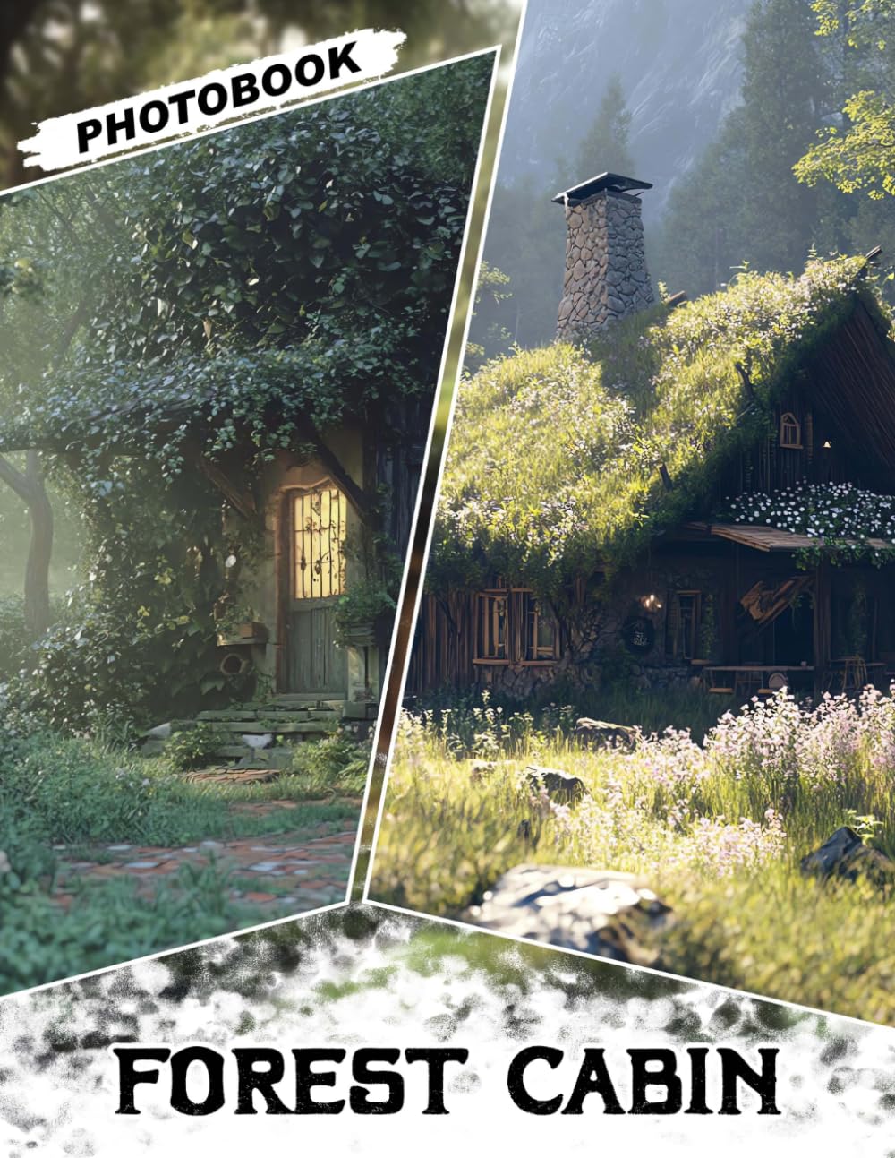 Forest Cabin Photo Book: Cozy Gift with 40 Peaceful Forest Cabin Photographs Showcasing Rustic Charm And Serene Woodland Views