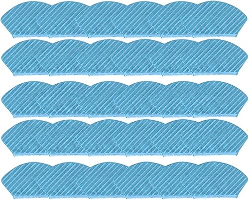 Recambios Accesorios Aspiradora Cepillo de Repuesto HEPA Filtro de Trapos Consumibles Compatible para Midea. M7 M7 Pro (Color  30 piezas)