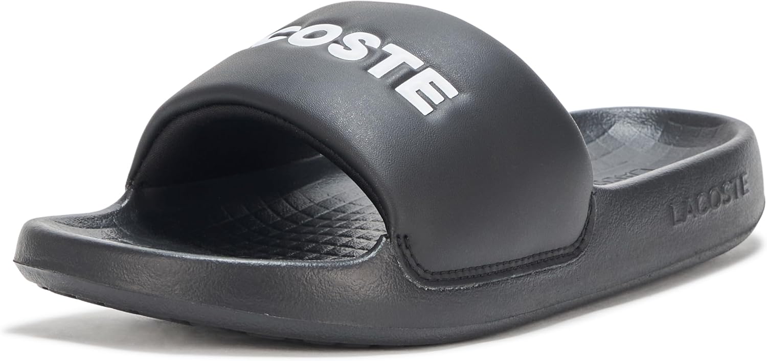 Lacoste 黒 公式 スライドサンダル