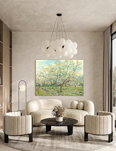Vista 570 de DECORARTS - Almond Blossom Tree - Vincent Van Gogh Art Reproduction. Giclee Canvas Prints Wall Art for Home Decor 30x24