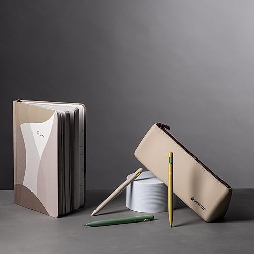 Miniatura 5 de DIVERSEBEE Estuche de silicona suave, estuche estético para lápices con cremallera, bonita bolsa para bolígrafos para la escuela, suministros y