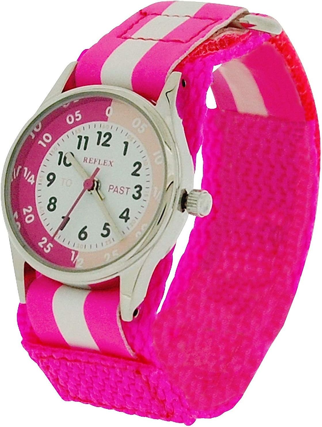 Reflex Girls Analogue Classic Quartz Watch with Textile Strap REFK0006 ...