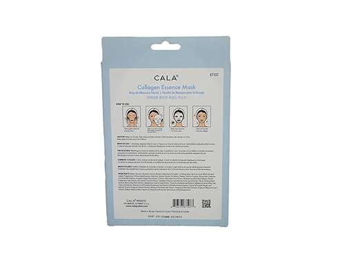 Miniatura 4 de Cala Hojas de máscara facial de esencia de colágeno, 5 unidades, 5 unidades