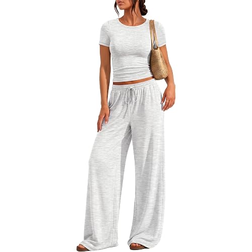 Trendy Queen Women's 2 Piece Matching Summer Lounge Set with Pockets