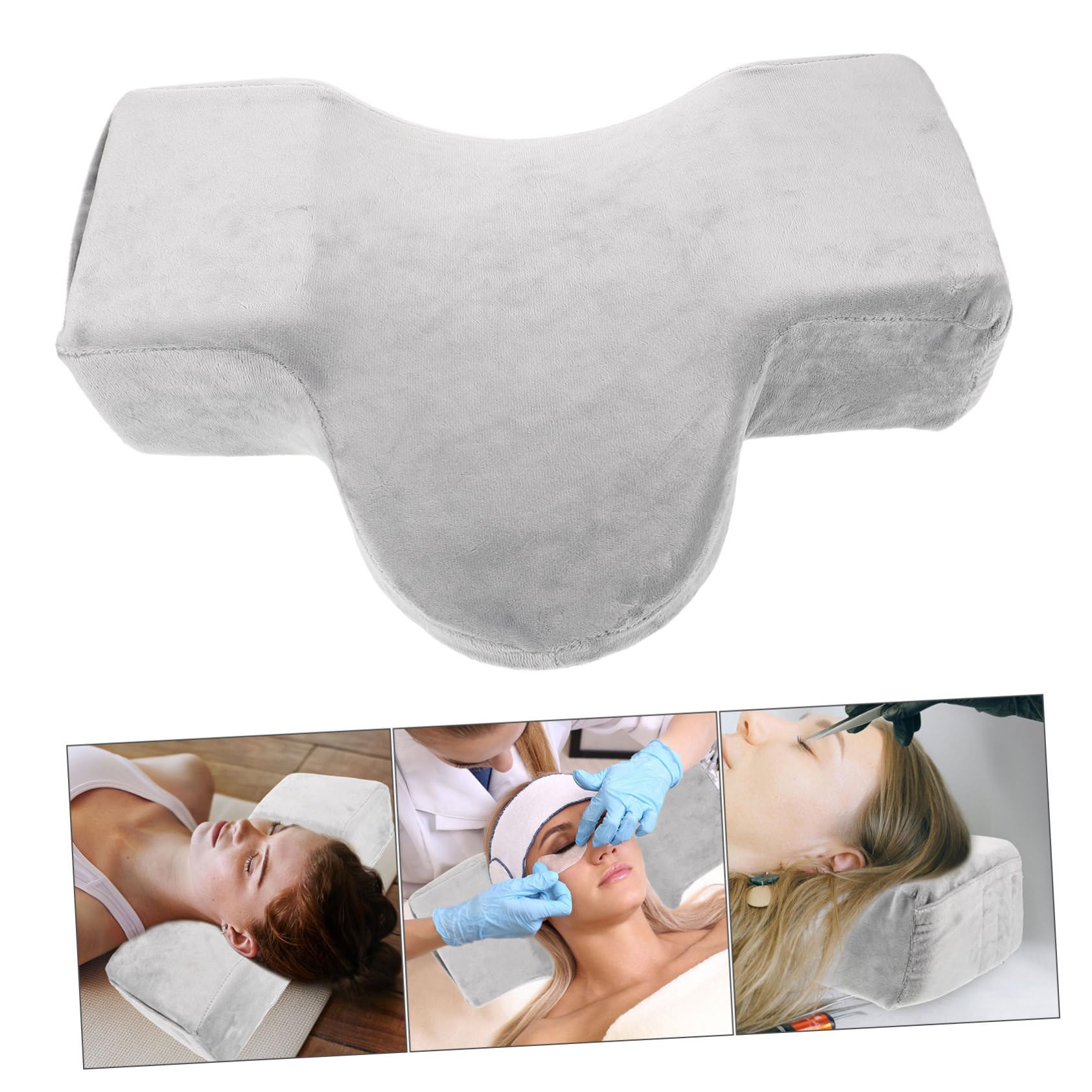 Extensión De Pestañas Almohada u Almohadilla Viscoelástica Para Injertos Soporte Cervical Almohada Reutilizable Para Salones
