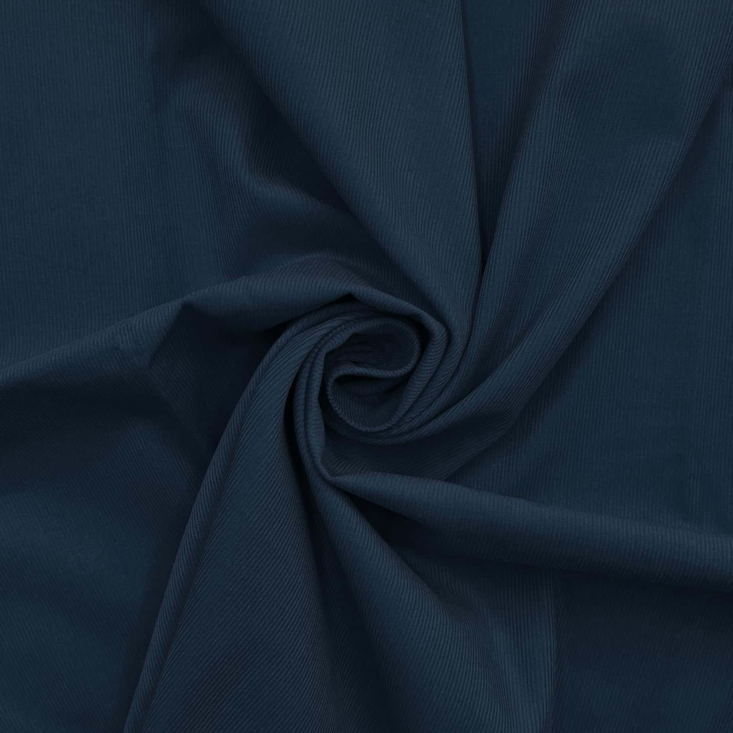 100% Cotton Needlecord Corduroy Fabric 21 Wale 145cm Wide - Dress Craft Material - CNC014 - Peacock - ONE METRE