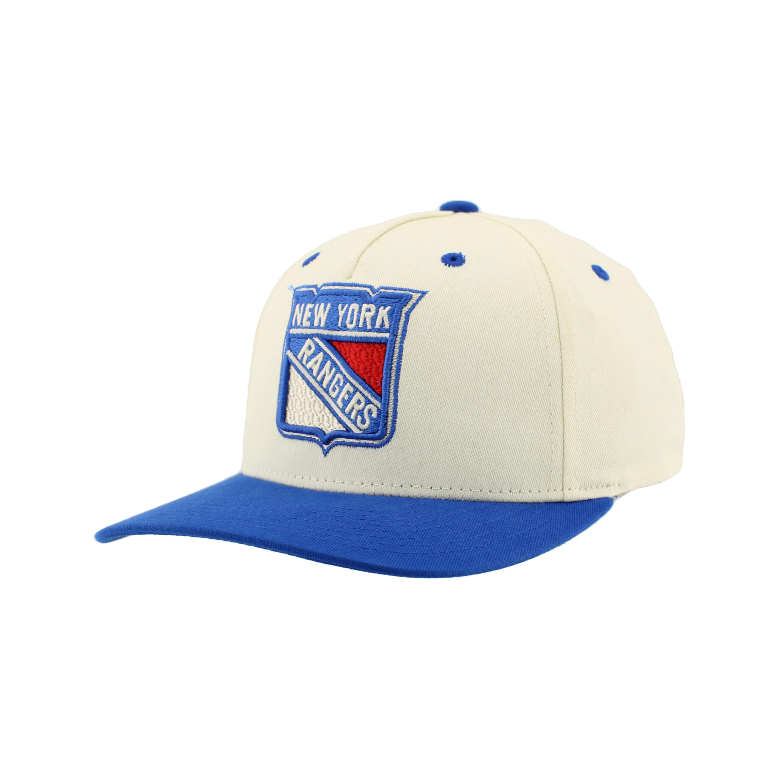 ZHATS NHL Officially Licensed Adjustable Snapback Hat Marquee Ivory