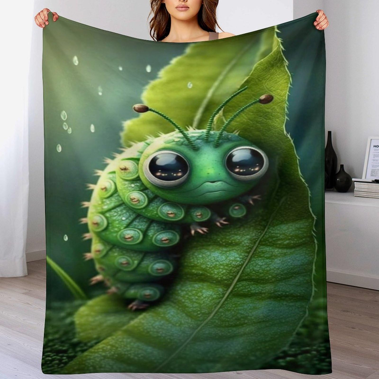Couvre-lit en polaire flannel 180x200cm pour éliminer les frissons nocturnes en hiver