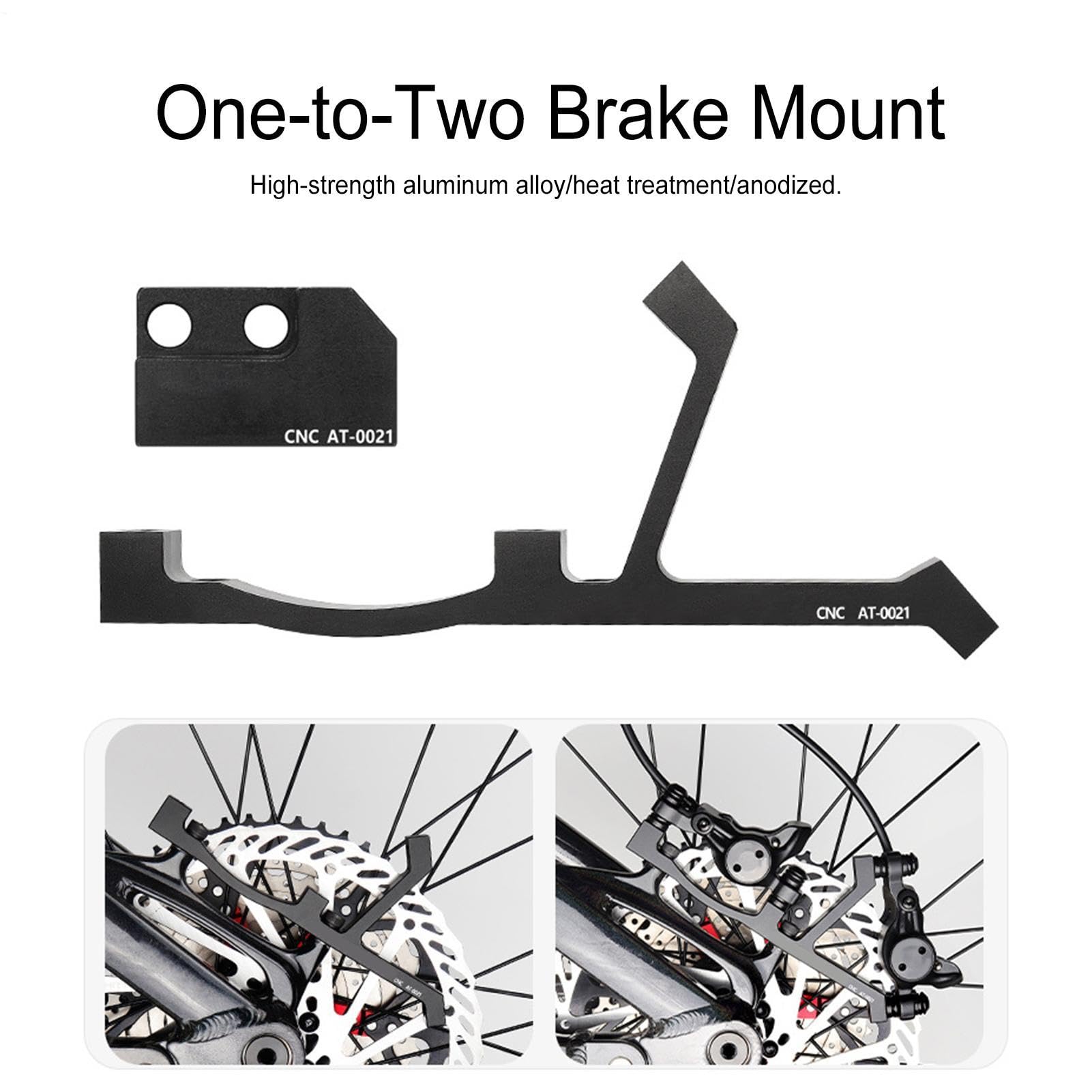 Generisch Post Mount - Juego de frenos de disco Post Mount