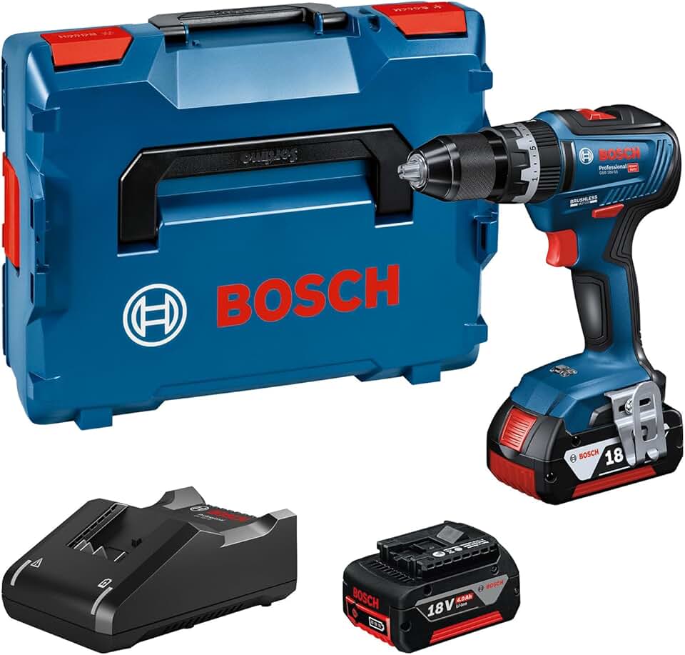 18V System Cordless Combi Drill GSB 18V-55 (incl. 2X ProCORE