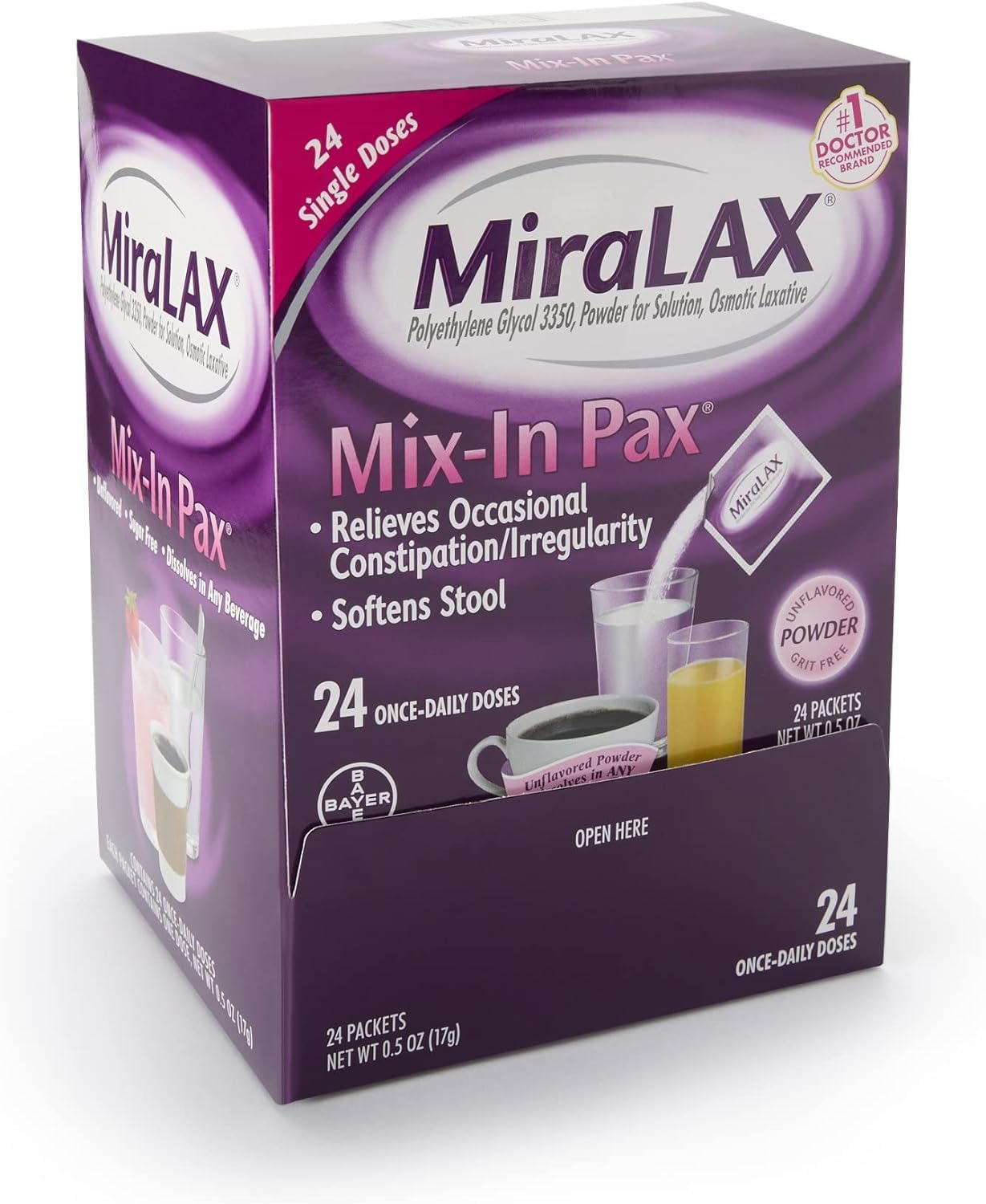 Laxative, Original Prescription Strength 24 Packets