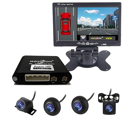 Super Hd 1080P 360 Degree Bird's Eye-View Camera Dvr System