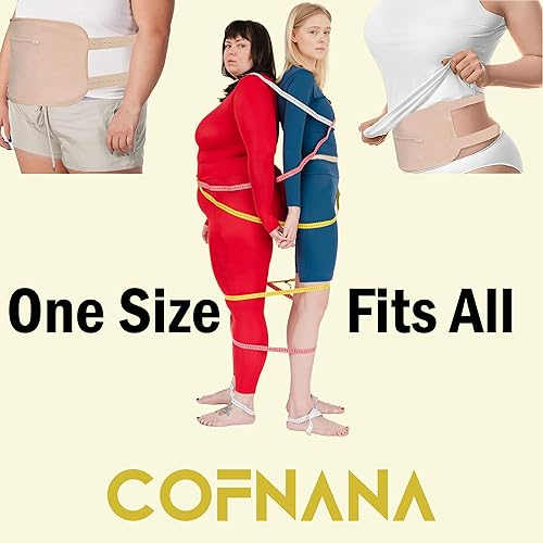 Miniatura 5 de Envoltura de aceite de ricino, algodón orgánico, para cintura y cuello, lavable a máquina (aceite no incluido)