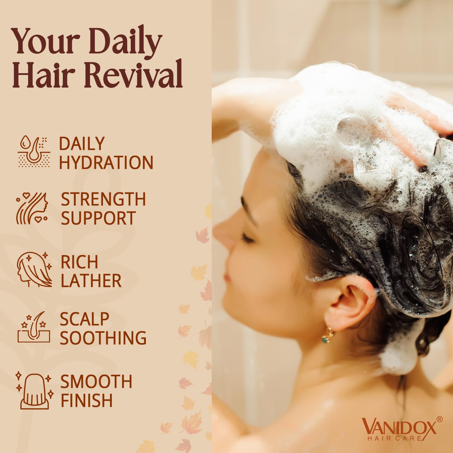 Batana Oil Shampoo – Biotin & Niacinamide Infused – Supports Thicker-Looking Hair – Moisturizing & Nourishing for Thinning Hair and Scalp Care – Sulfate-Free, 16 fl oz - Image 3