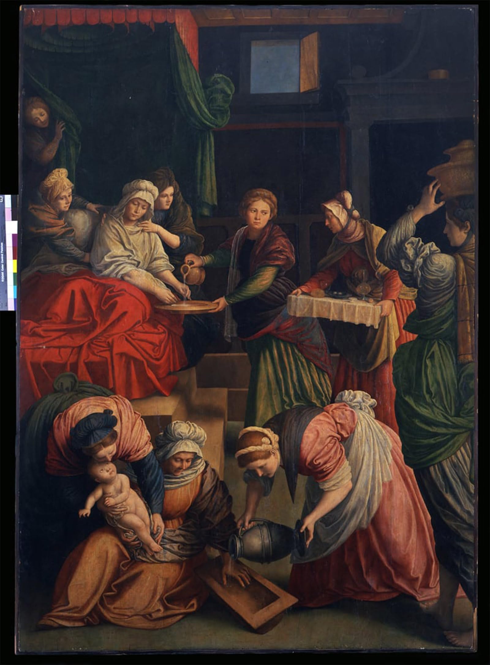 RZHRHJES Abstract Painting Poster Art Print Canvas Print Poster Birth of the Virgin by Famous Artist Landscape Canvas Painting for Office Decor 60x90cm