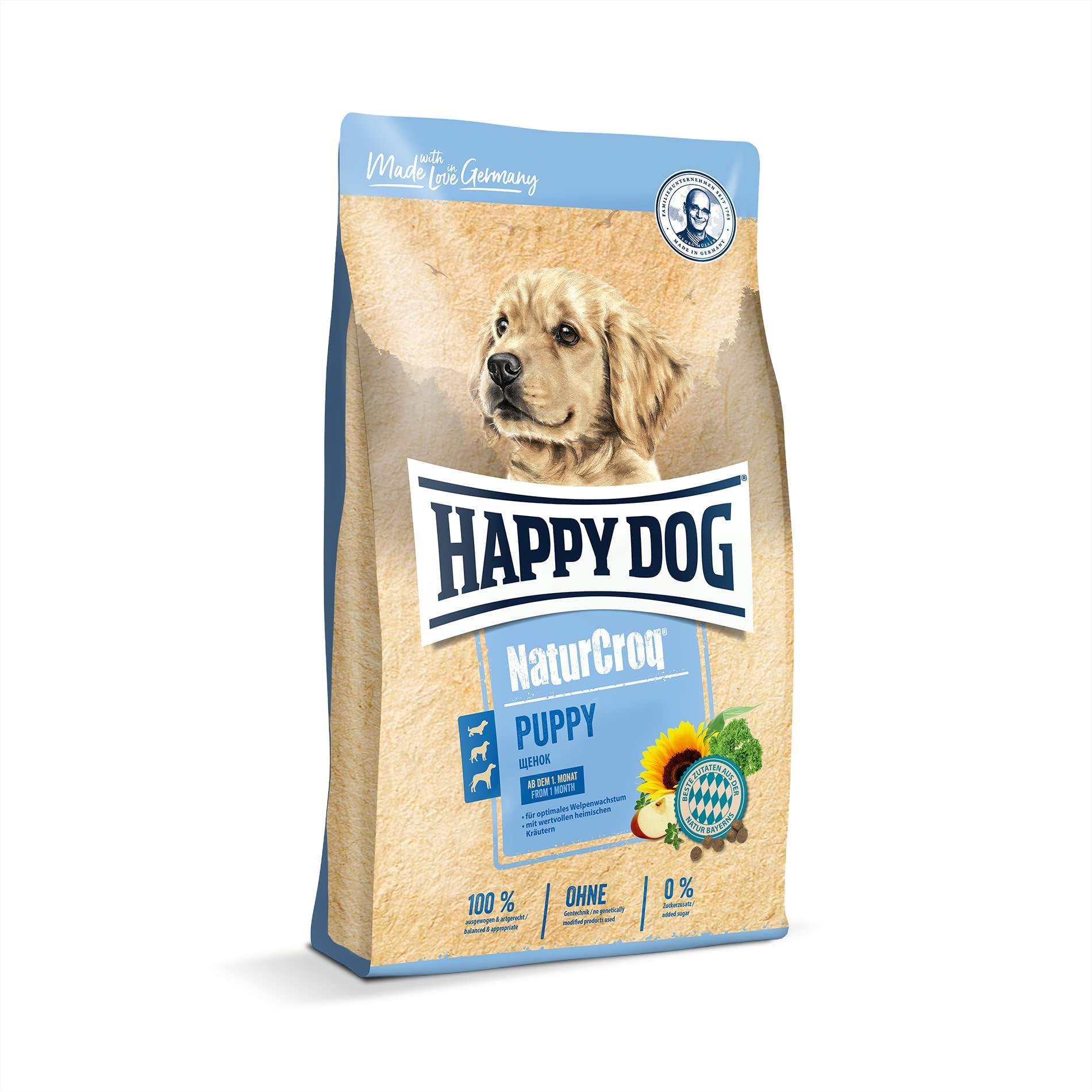 DRY FOOD NaTURCROQ WELPEN FOR PUPPY 15KG
