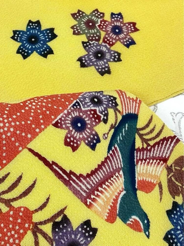 平野晋二郎 琉球紅型 鬼しぼちりめん 九寸名古屋帯 鳥 浜ちりめん 正絹 平野晋二郎 琉球紅型 鬼しぼちりめん 九寸名古屋帯 鳥 浜ちりめん 正絹