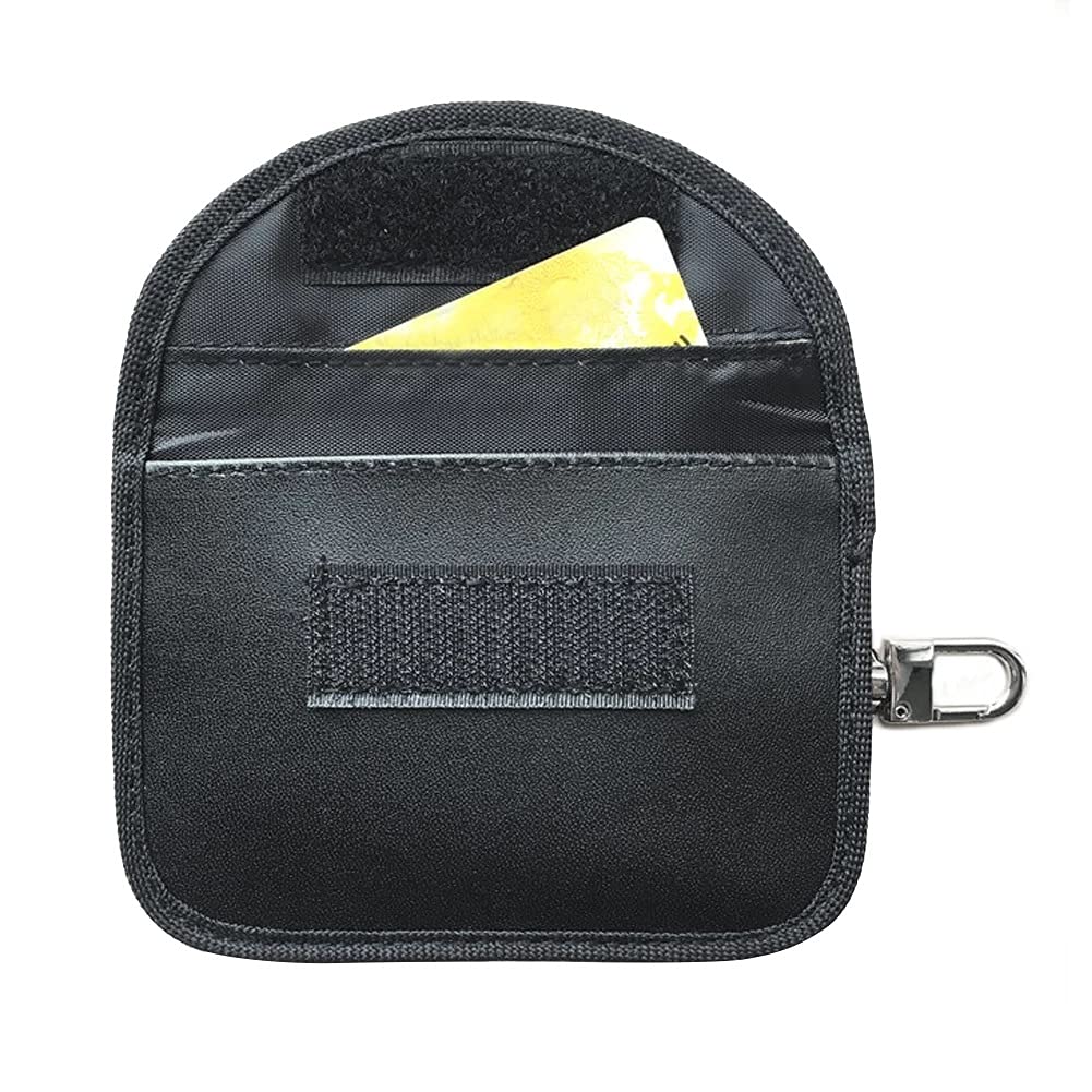 MyrRhe Borsa antifurto per Chiavi Auto con Accesso Senza Chiave - Custodia Portatile per schermatura del Segnale per Chiavi - Custodia sicura per Blocco del Segnale per Protezione Chiavi