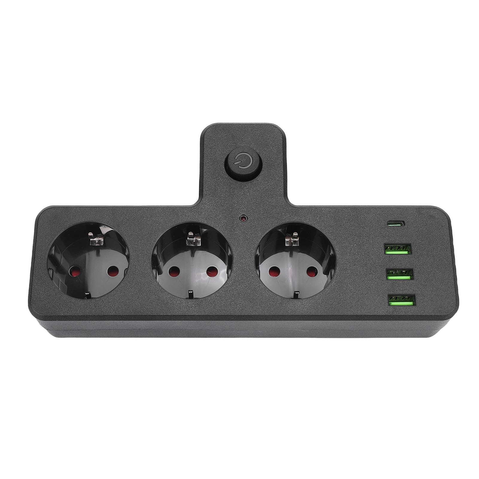 Extlet Extender, 3 Punkty Sieciowe 3 Porty USB 1 Typ C Port Multi Funkcjonalny Pasek Zasilający z Przełącznikiem, do Domu w Pokoju Domowym RV RV