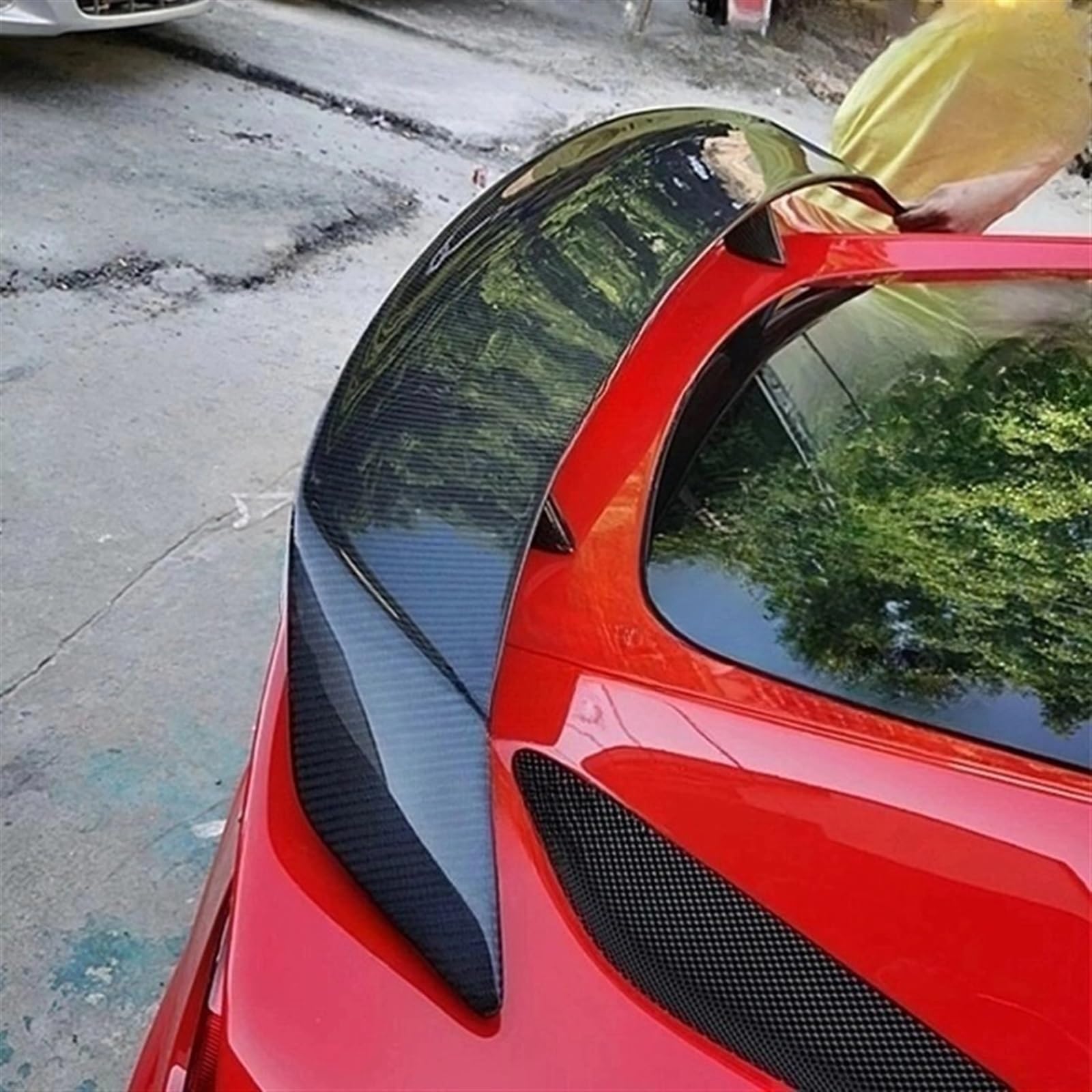 Amazon | フェラーリ F12 カーボンファイバー スポイラー テールフィン