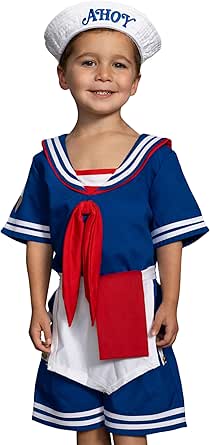 Sailor Lady Costume Scoops Ice Cream Dress