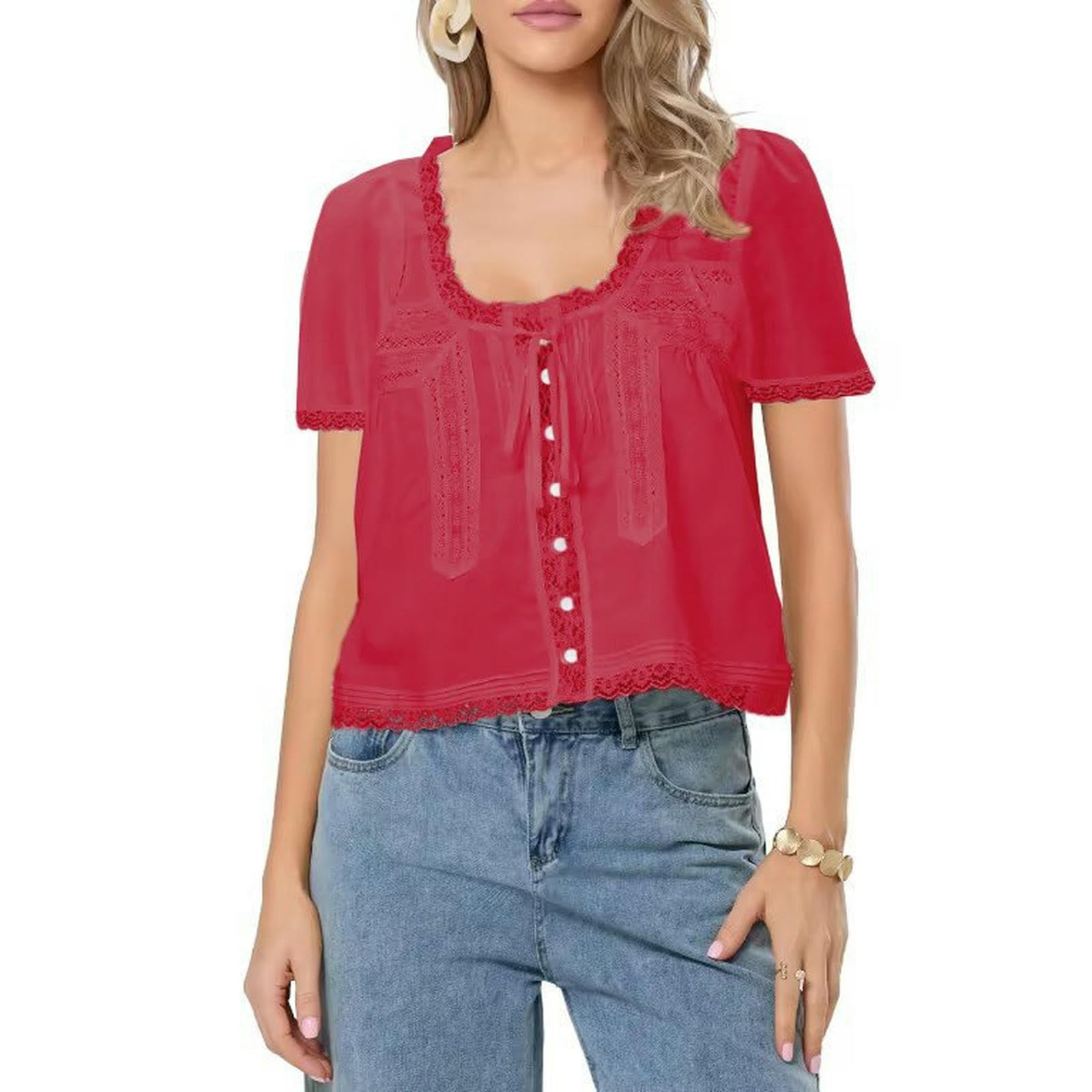 T-shirt femme confortable en coton respirant pour éviter la chaleur