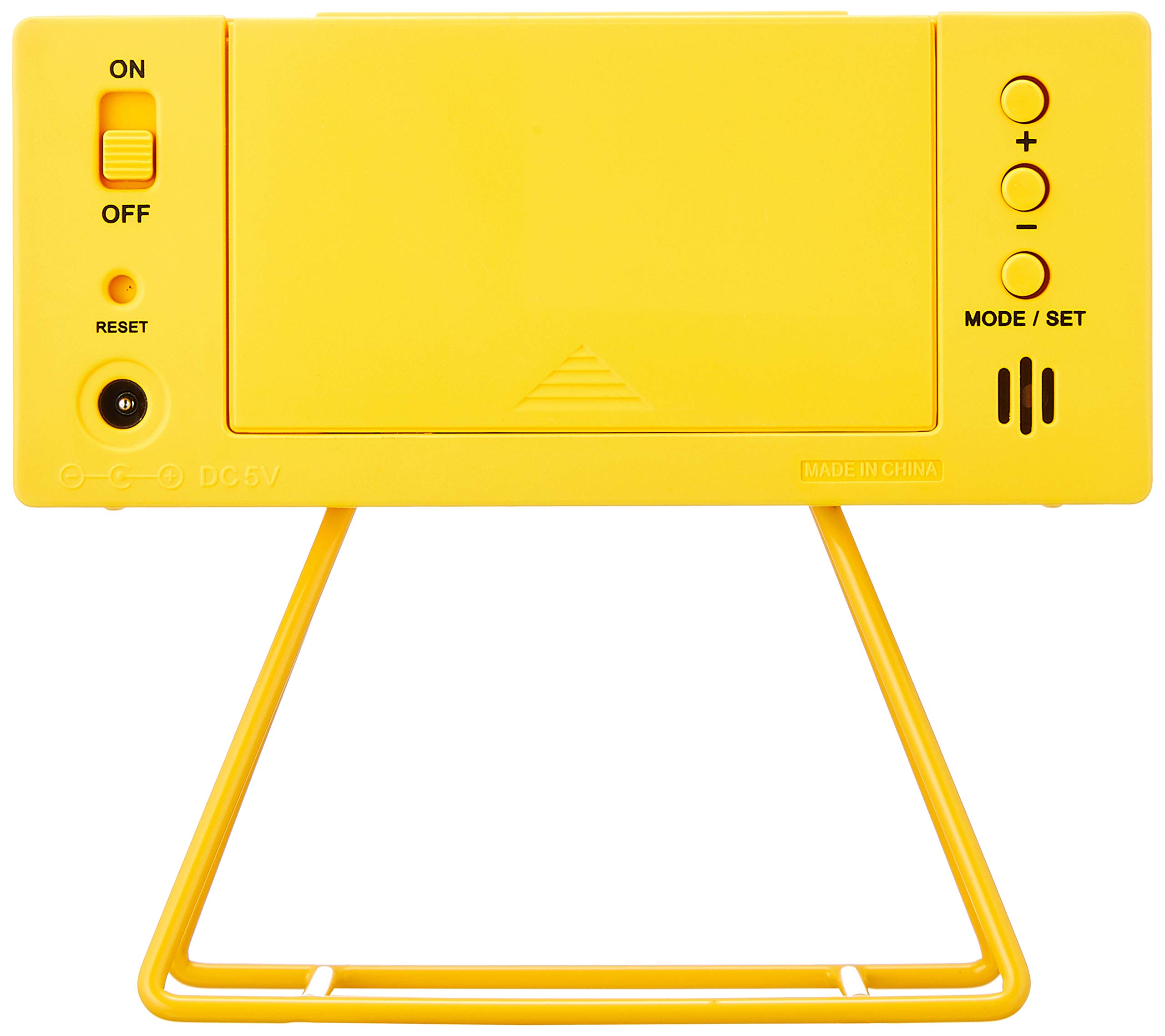 SEIKO Sports Timer, Digital Mini Timer Clock, Yellow, 4.1 Inches