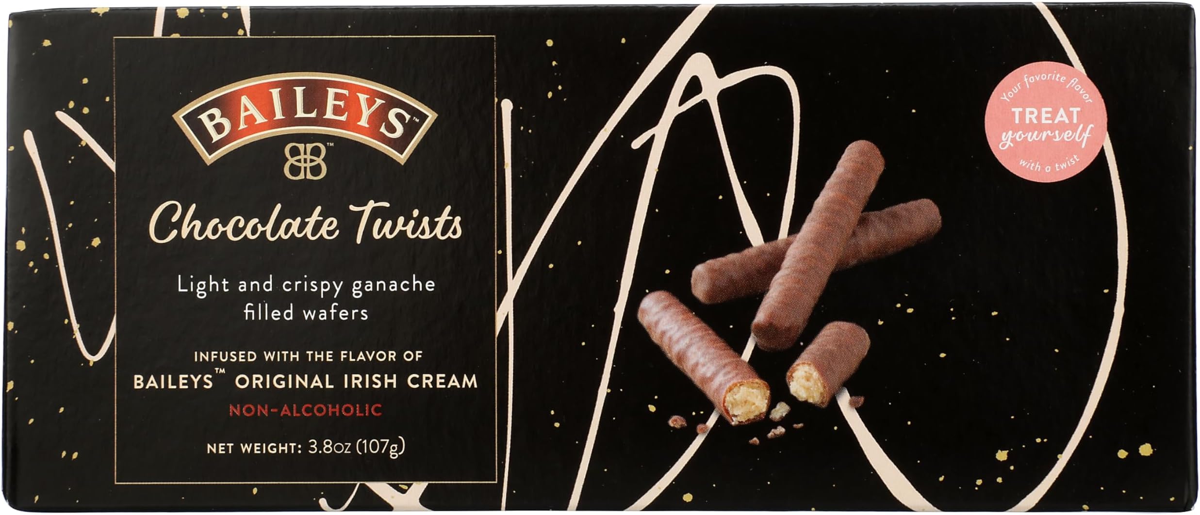 Baileyโs Chocolate Twists Net WT. 3.8oz. (107g) (Pack Of 14)
